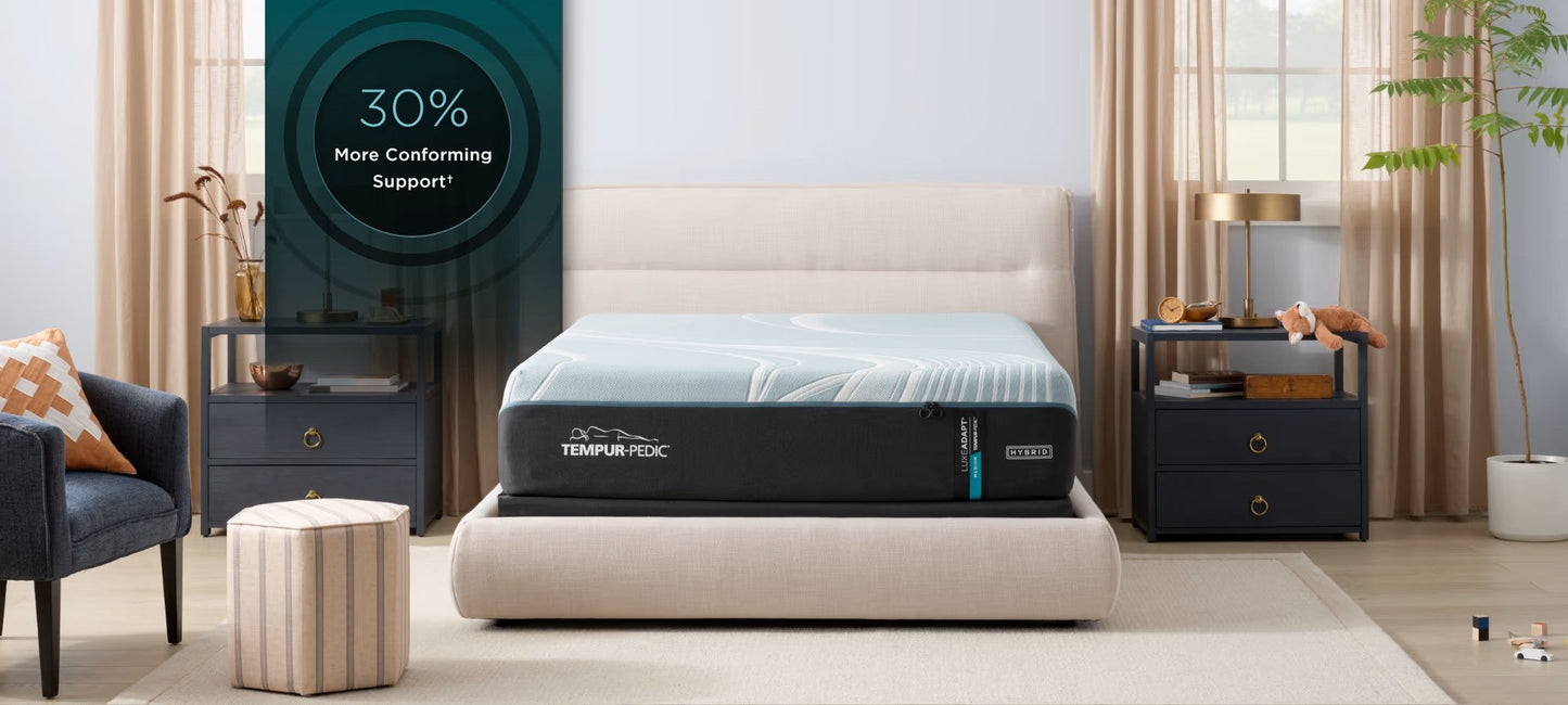 Tempur-Pedic® TEMPUR-LuxeAdapt® Medium Hybrid Mattress - Mattress
