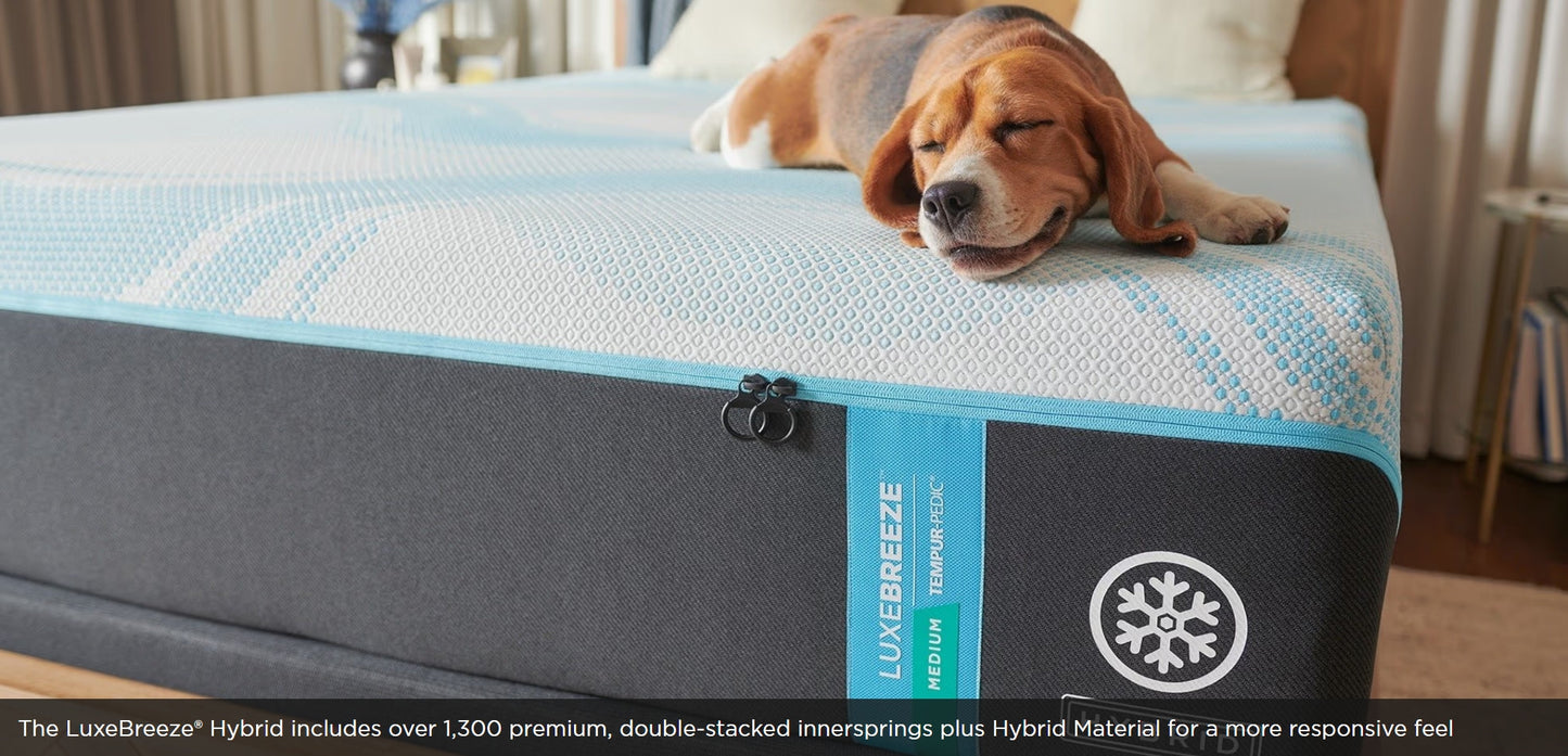 Tempur-Pedics TEMPER-LuxeBreeze Soft Mattress - Mattress
