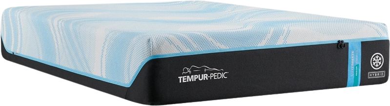 Tempur-Pedic® TEMPUR-LuxeBreeze® 13" Hybrid medium Tight Top Split King Mattress, Includes 2 Pieces