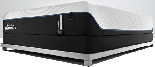 Tempur-PedicÂ® TEMPUR-ProAdaptÂ® Soft Foam King Mattress and TEMPUR-FlatÂ™ High Profile Foundation